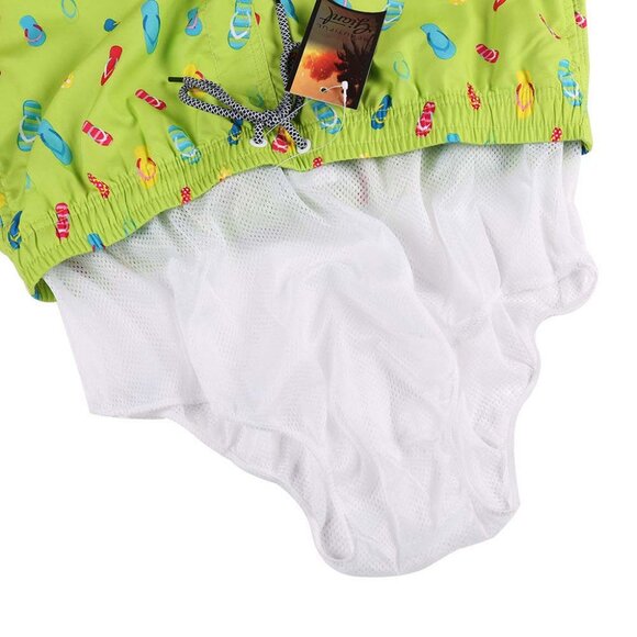 Boys' Swim Trunks Quick Dry Swimsuit with Liner Size 27 - Picture 4 of 6